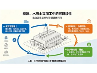 能源、水与土豆加工中的可持续性：推动效率与循环